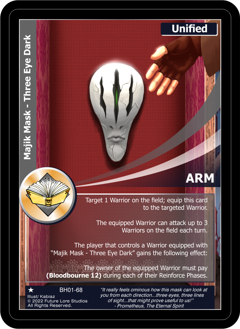 Majik Mask – Three Eye Dark