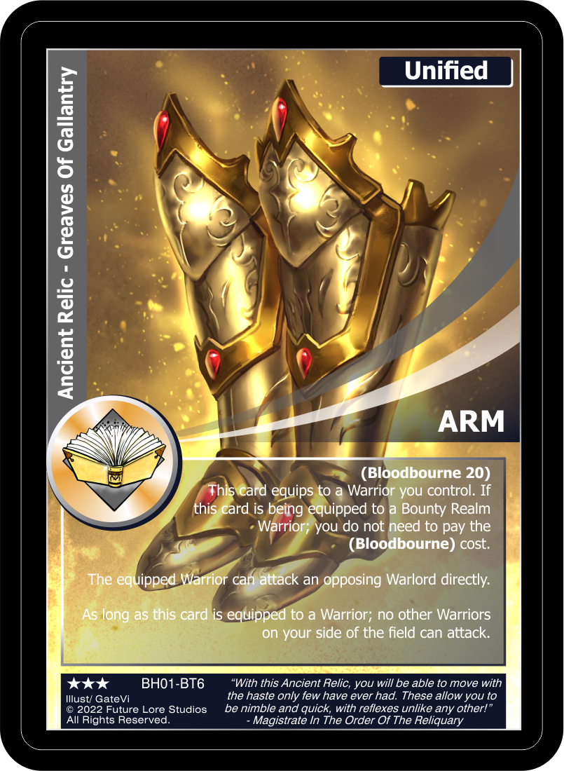 Ancient Relic – Greaves Of Gallantry