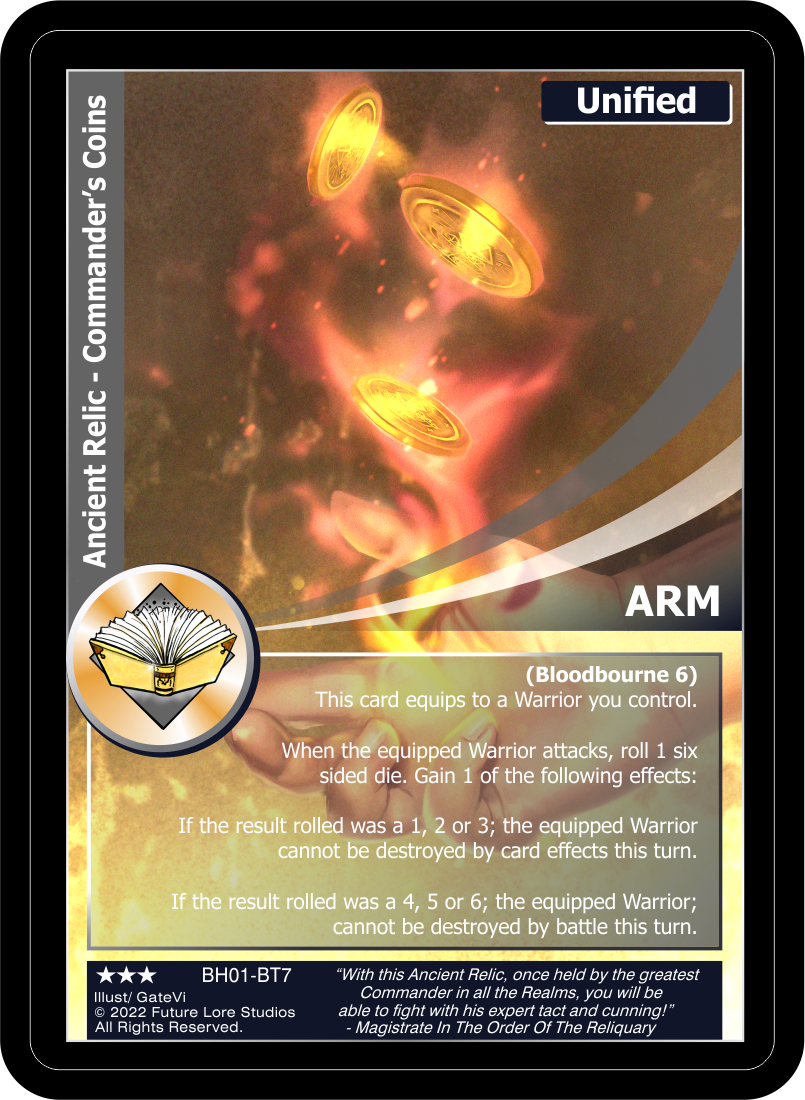 Ancient Relic – Commander’s Coins