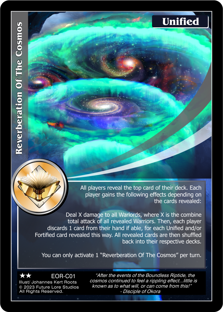 Reverberation Of The Cosmos