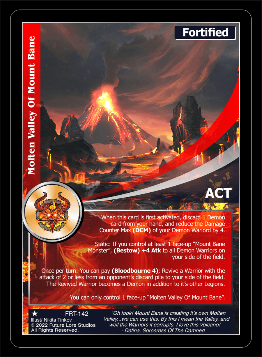 Molten Valley Of Mount Bane