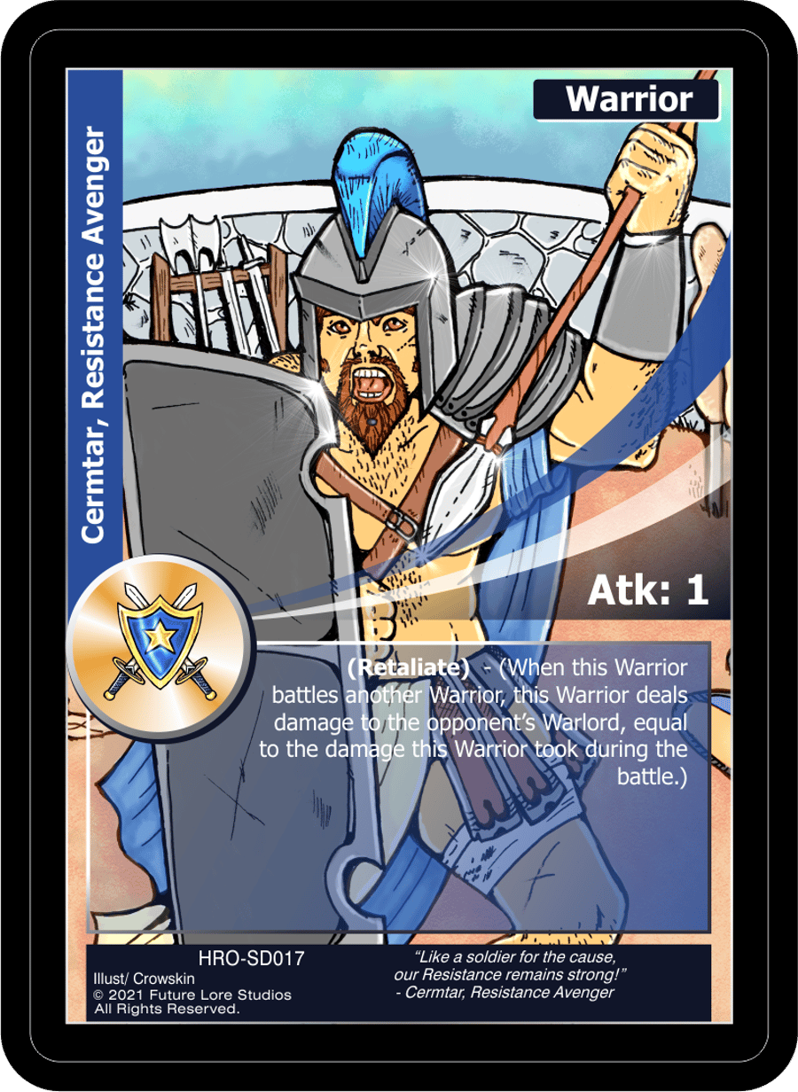 Cermtar, Resistance Avenger