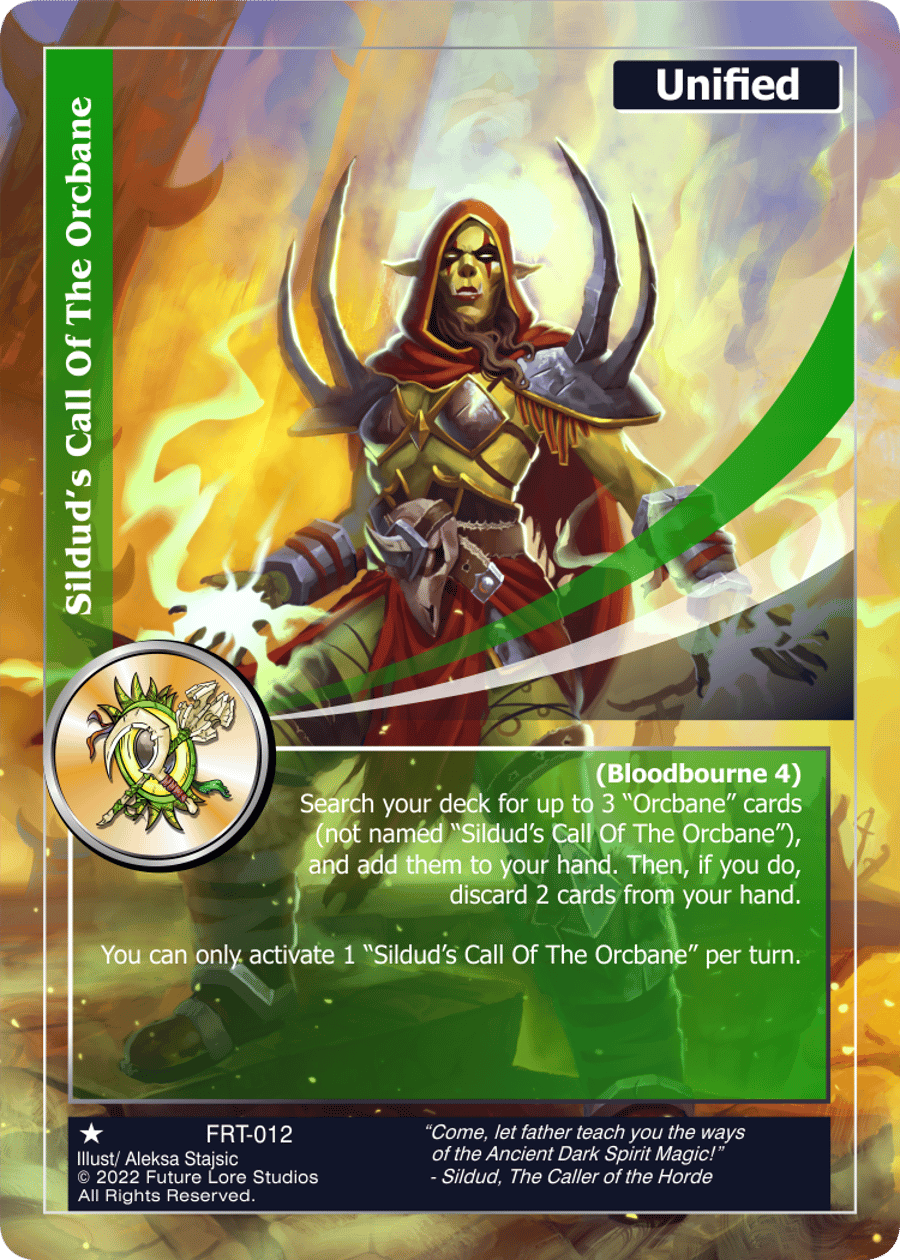 Sildud’s Call Of The Orcbane