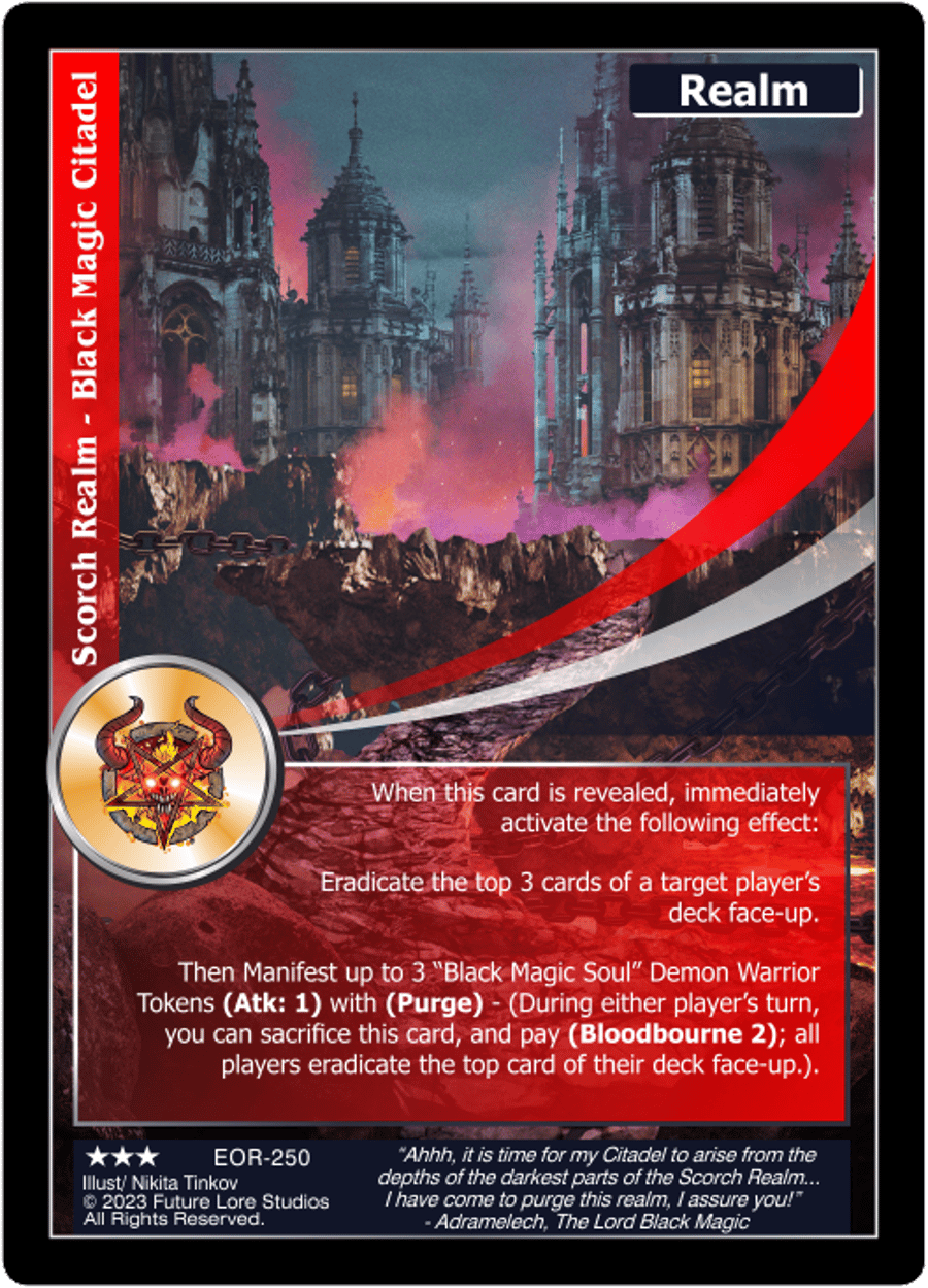 Veil Of Diabolism // Scorch Realm – Black Magic Citadel