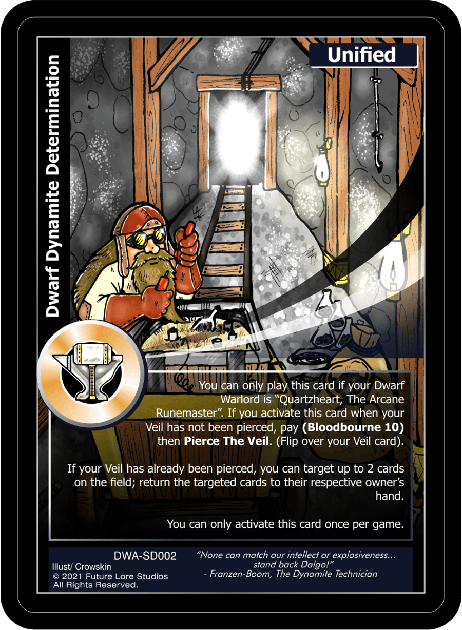Dwarf Dynamite Determination