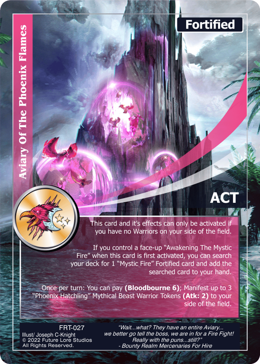 Aviary Of The Phoenix Flames