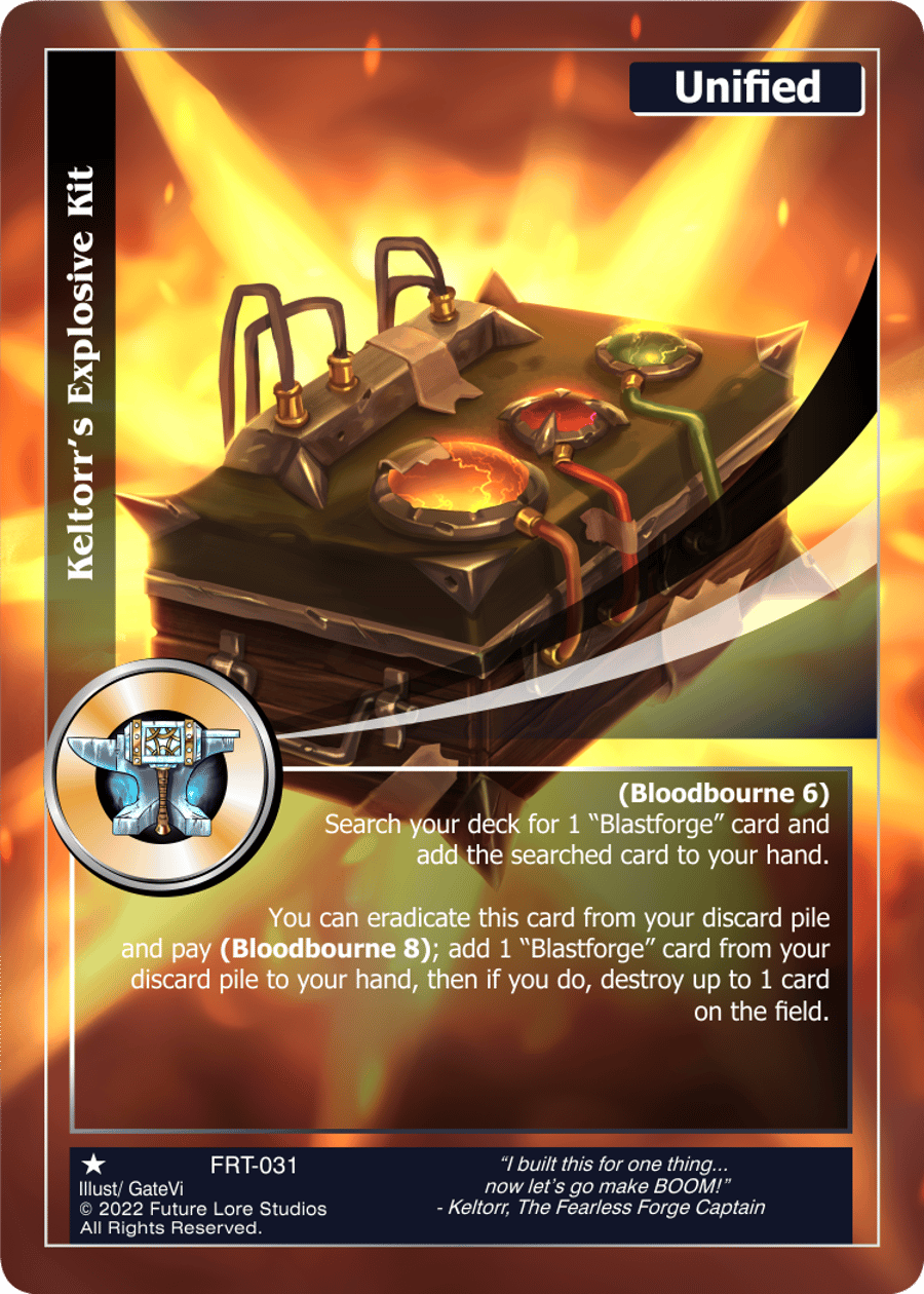 Keltorr’s Explosive Kit