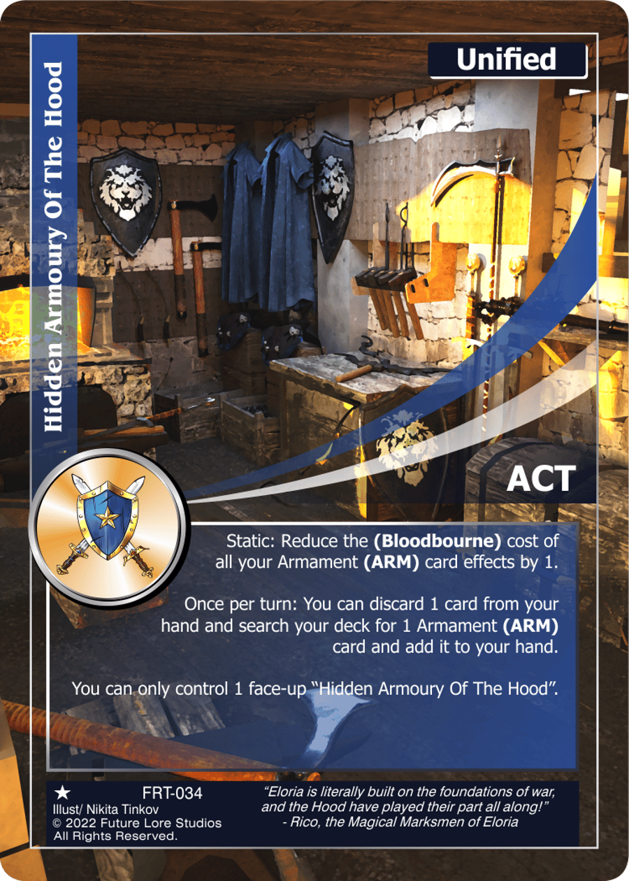 Hidden Armoury Of The Hood