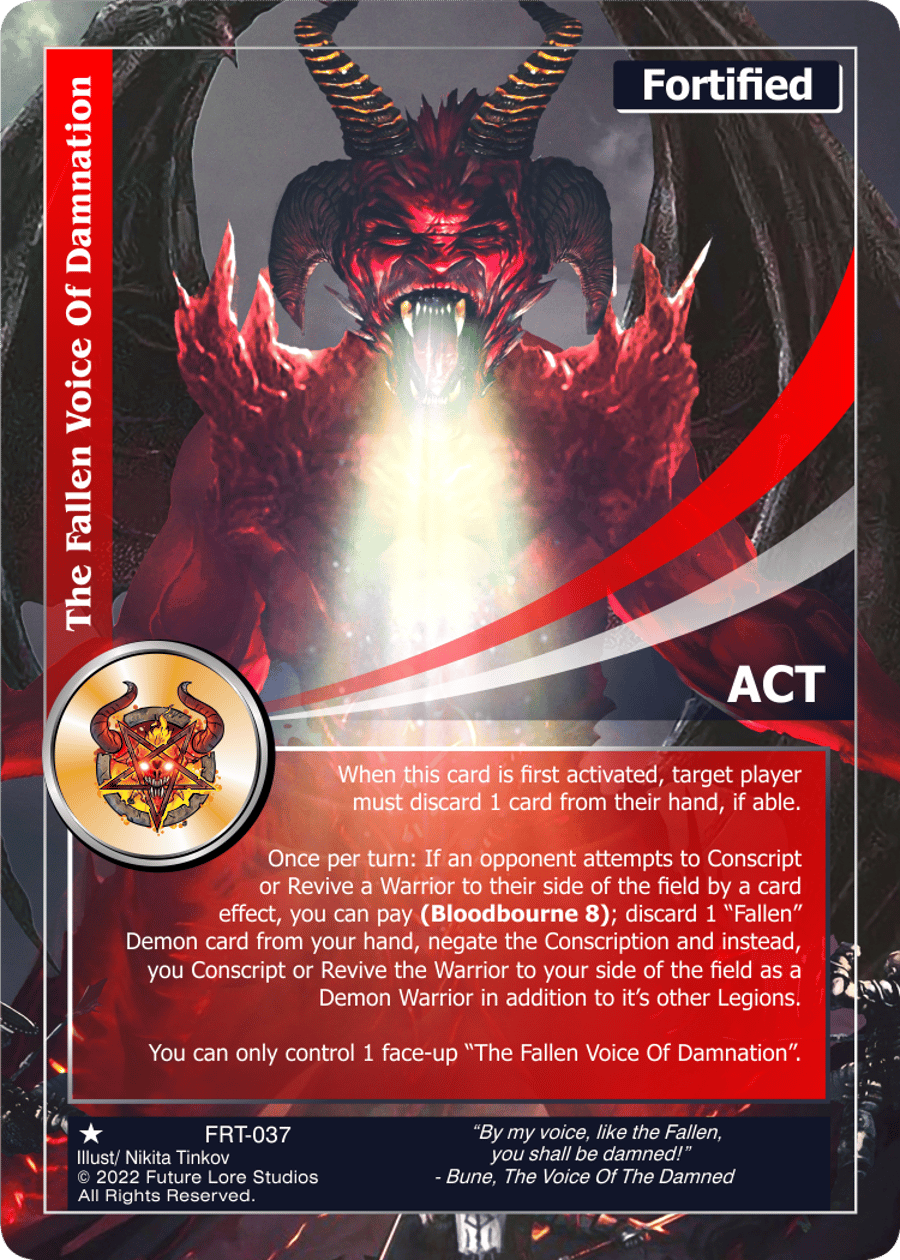 The Fallen Voice Of Damnation