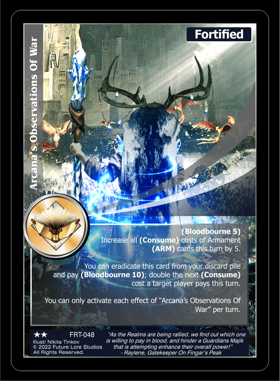 Arcana’s Observations Of War