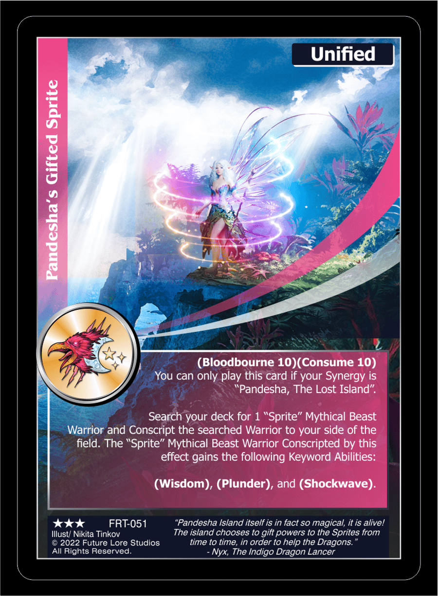 Pandesha’s Gifted Sprite