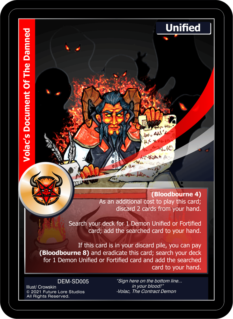 Volac’s Document Of The Damned