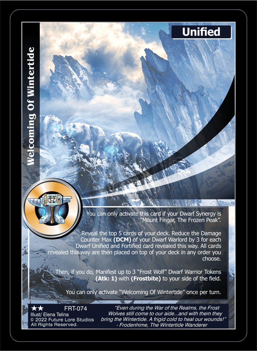 Welcoming Of Wintertide