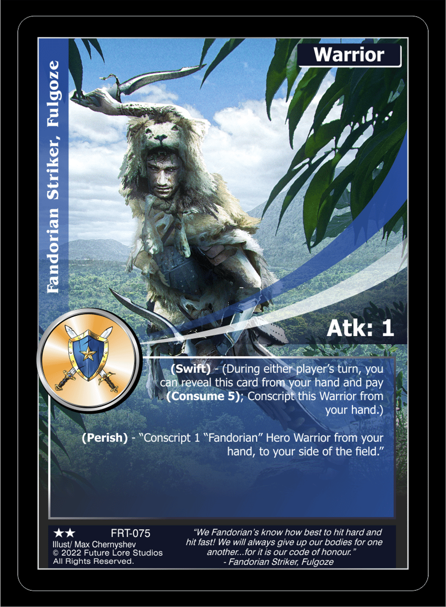 Fandorian Striker, Fulgoze
