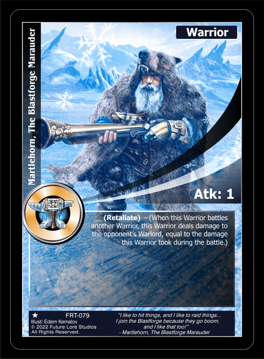 Martlehorn, The Blastforge Marauder