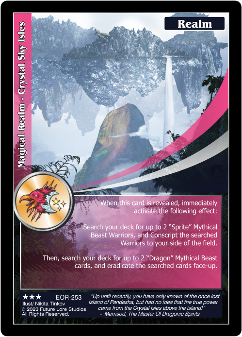 Veil Of Shimmers // Magical Realm – Crystal Sky Isles