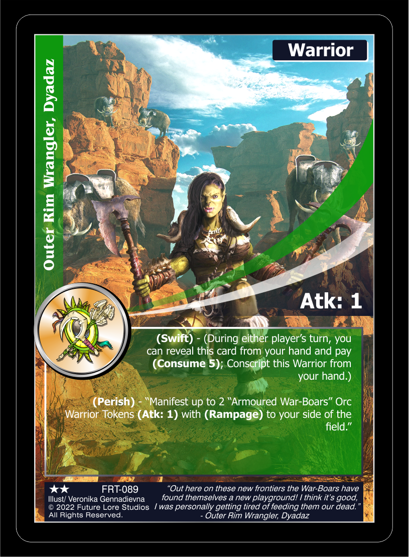 Outer Rim Wrangler, Dyadaz