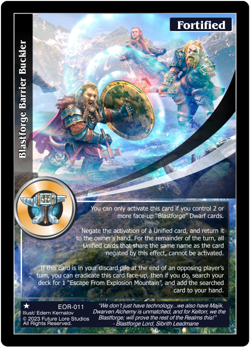 Blastforge Barrier Buckler