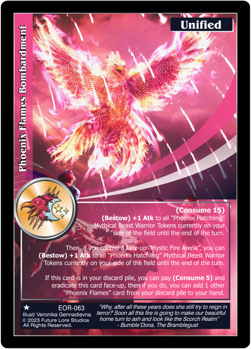 Phoenix Flames Bombardment