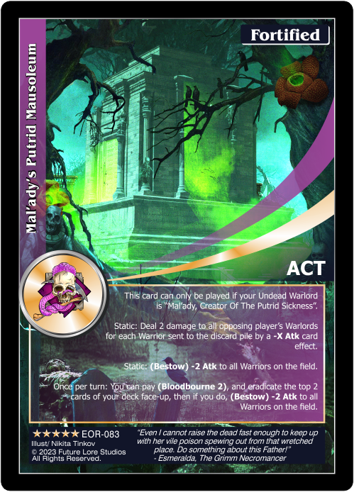Mal’ady’s Putrid Mausoleum