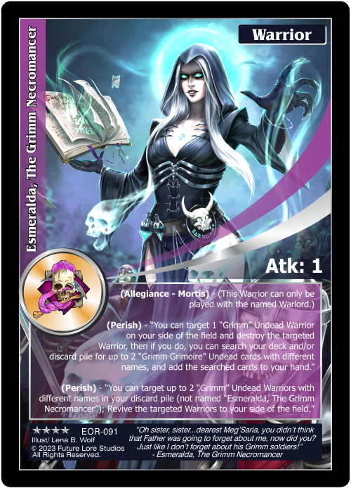 Esmerelda, The Grimm Necromancer