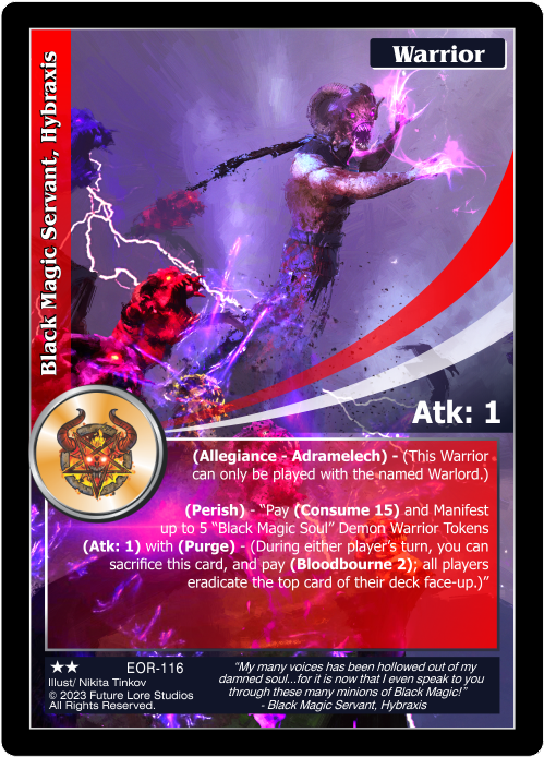 Black Magic Servant, Hybraxis