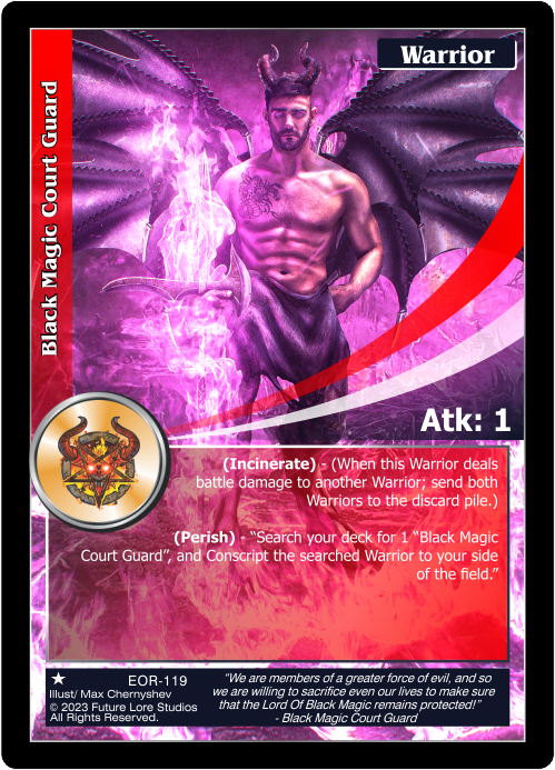 Black Magic Court Guard