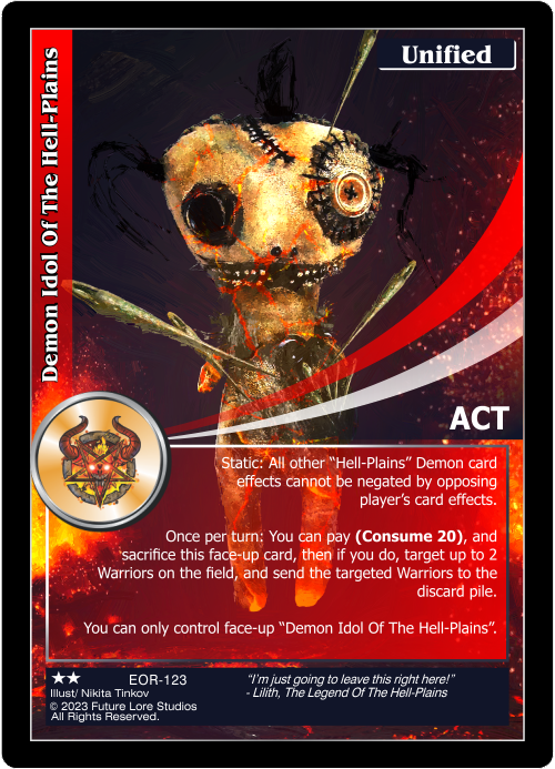 Demon Idol Of The Hell-Plains