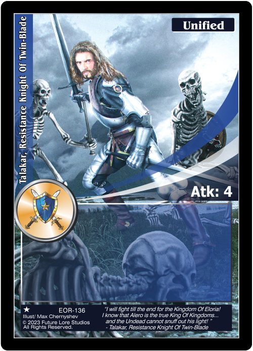 Talakar, Resistance Knight Of Twin-Blade