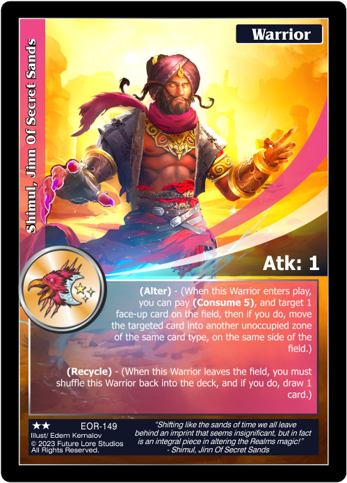 Shimul, Jinn Of Secret Sands