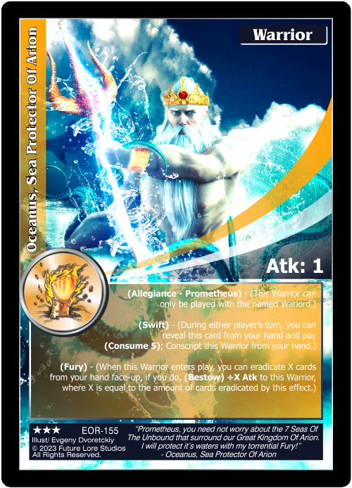 Oceanus, Sea Protector Of Arion