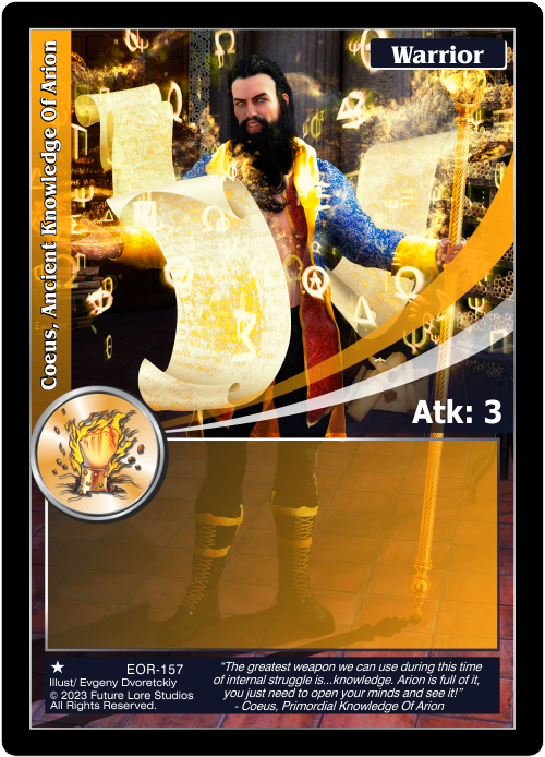 Coeus, Ancient Knowledge Of Arion