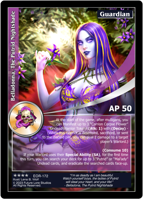 Belladonna, The Putrid Nightshade