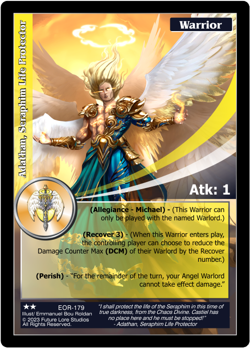Adathan, Seraphim Life Protector
