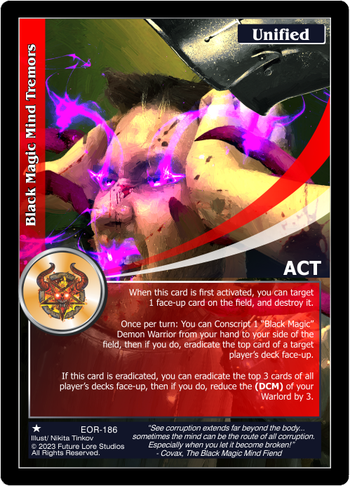 Black Magic Mind Tremors