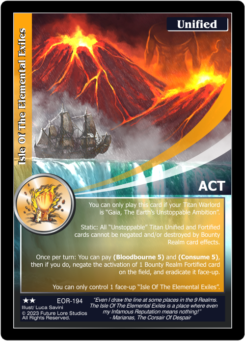 Isle Of The Elemental Exiles