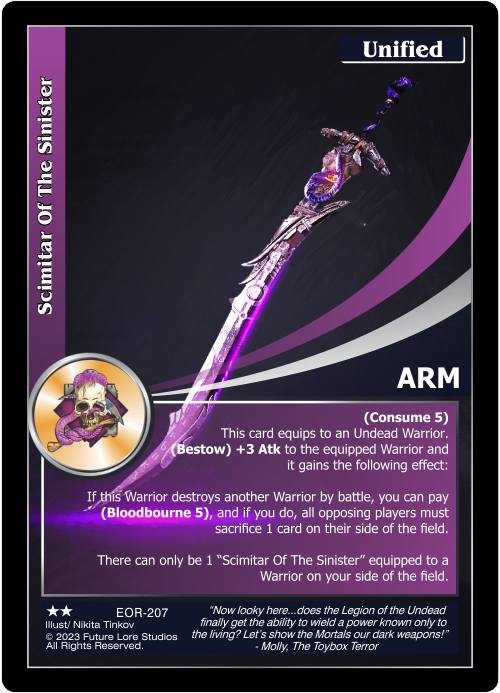 Scimitar Of The Sinister