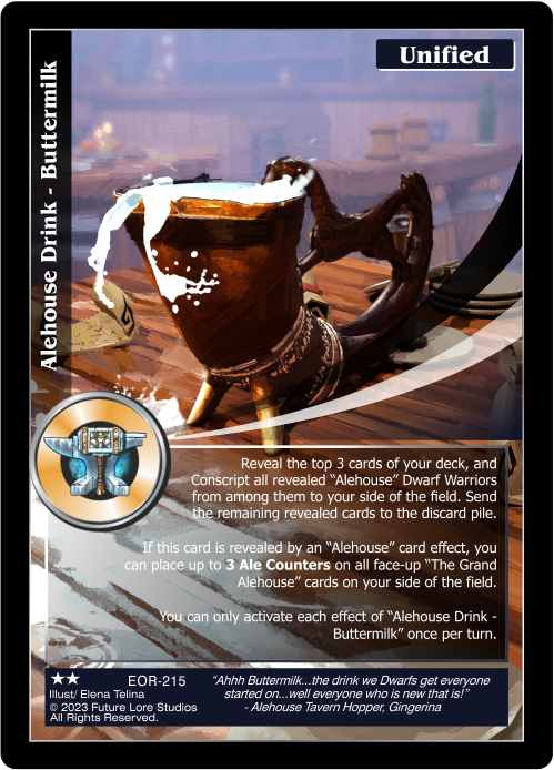 Alehouse Drink – Buttermilk