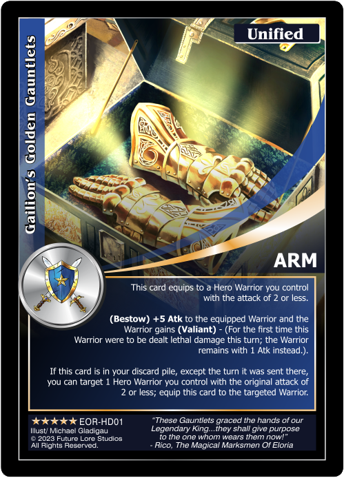 Gailion’s Golden Gauntlets
