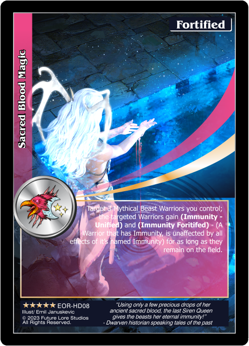 Sacred Blood Magic