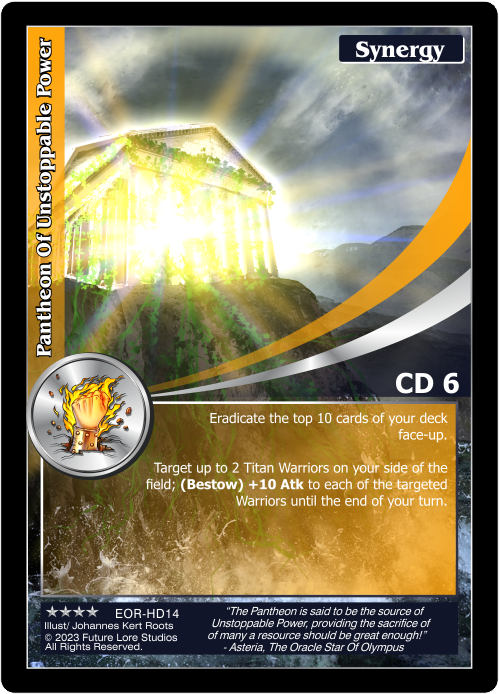 Pantheon Of Unstoppable Power