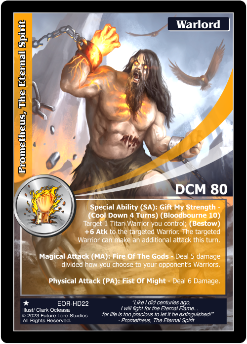 Prometheus, The Eternal Spirit