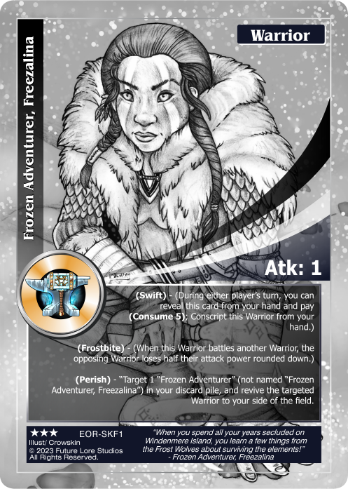 Frozen Adventurer, Freezalina
