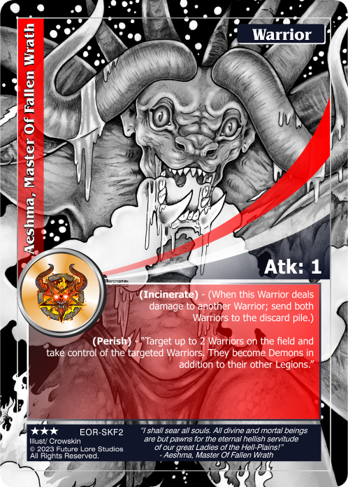 Aeshma, Master Of Fallen Wrath