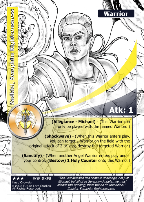 Zadkiel, Seraphim Righteousness