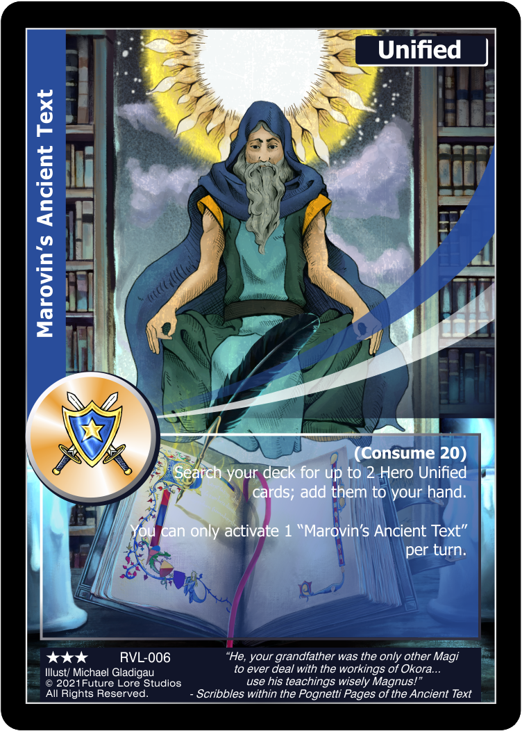 Marovin’s Ancient Text