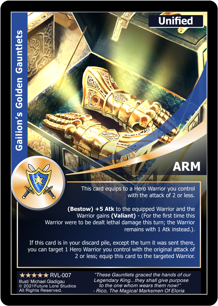 Gailion’s Golden Gauntlets