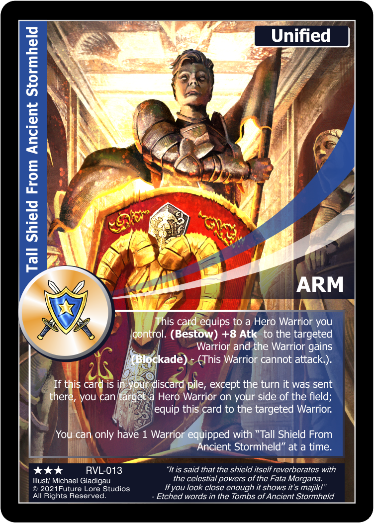 Tall Shield From Ancient Stormheld