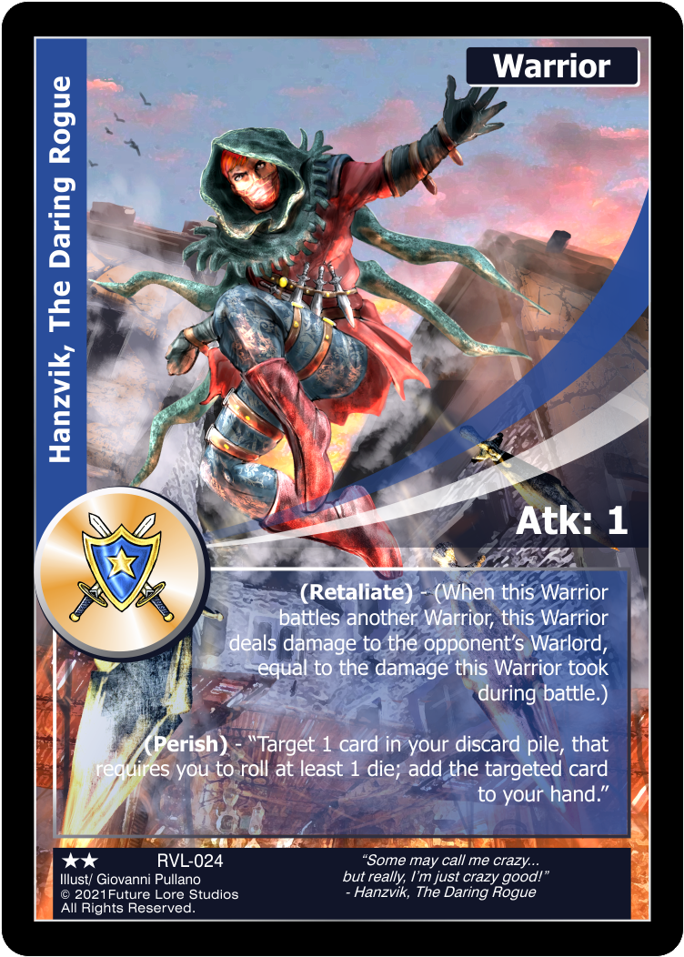 Hanzvik, The Daring Rogue