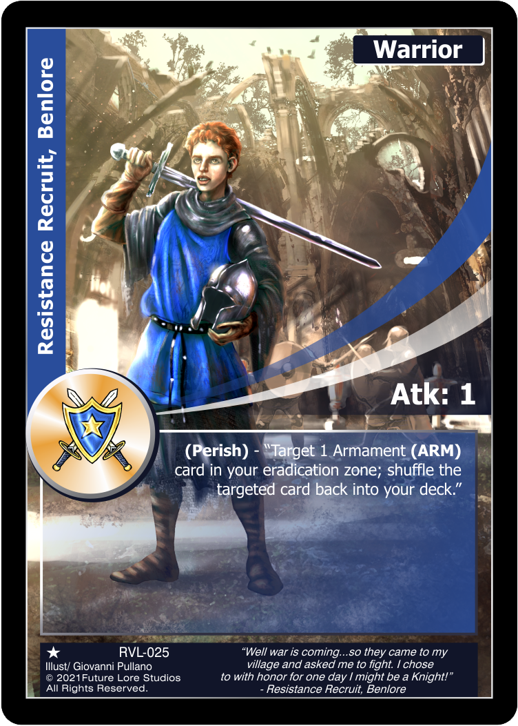 Resistance Recruit, Benlore